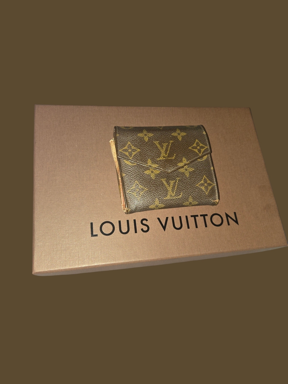 *REHAB PROJECT *Louis Vuitton Monogram Compact Wallet - Brown/Tan